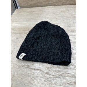 Smartwool Crochet Knit Black Beanie